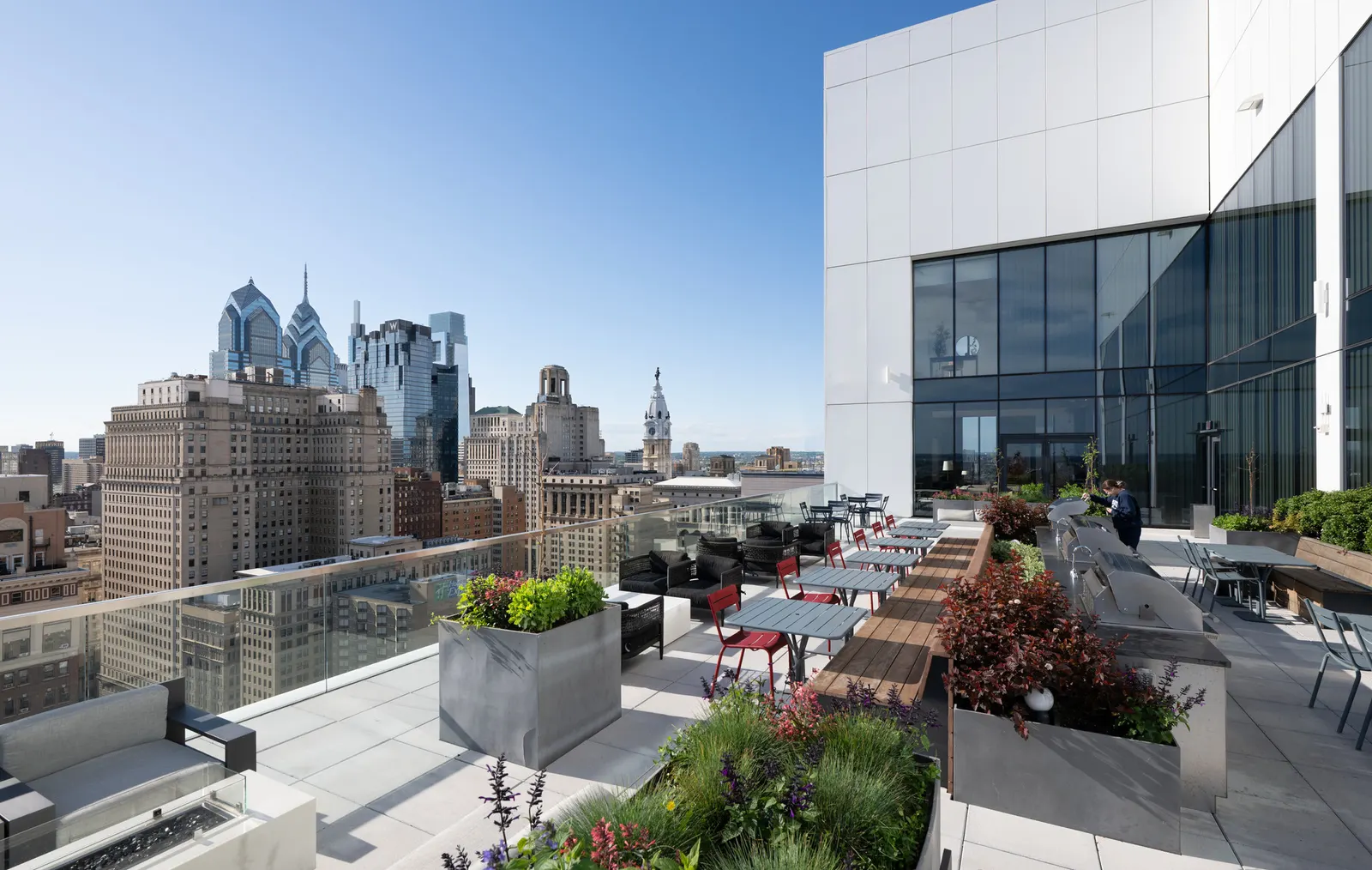 210 South 12th Building / RSHP и Perkins Eastman: завершённый mixed-use проект в центре Филадельфии