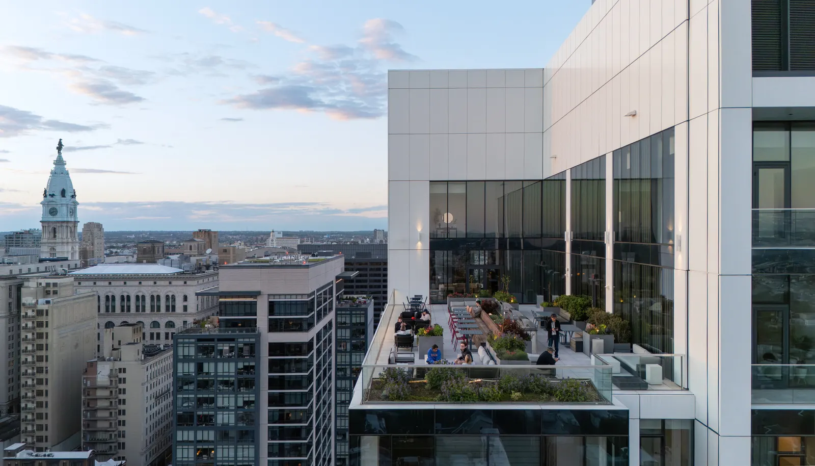210 South 12th Building / RSHP и Perkins Eastman: завершённый mixed-use проект в центре Филадельфии