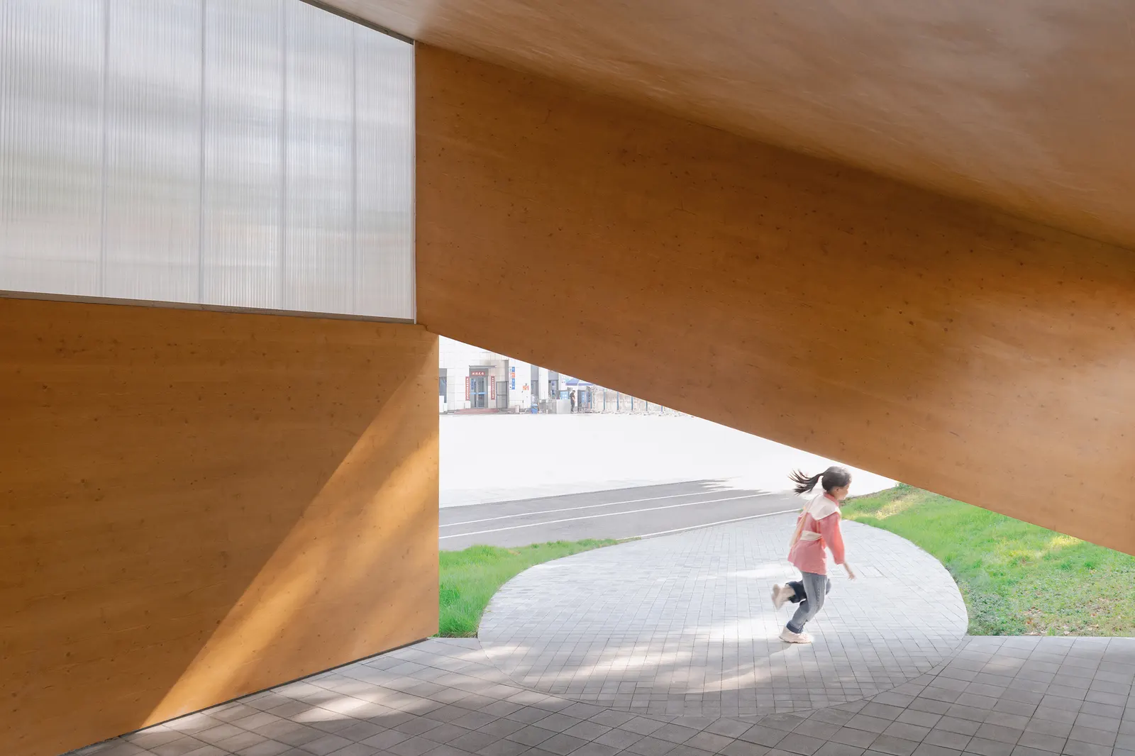 JX Pavilion / some — павильон для школьного кампуса в Чэнду