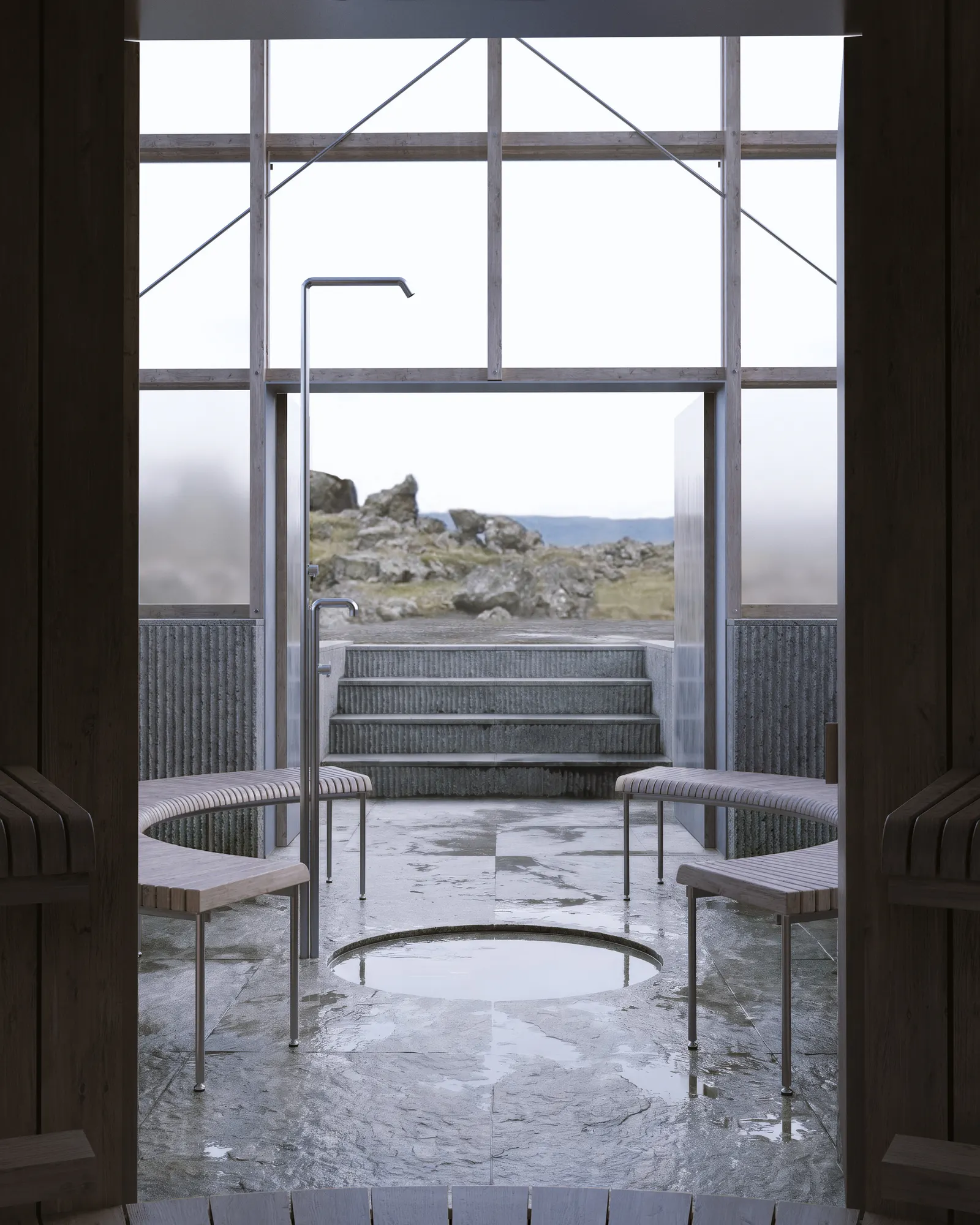 Победители конкурса Buildner Iceland Slow Sauna: как архитектура отвечает вулканическому ландшафту
