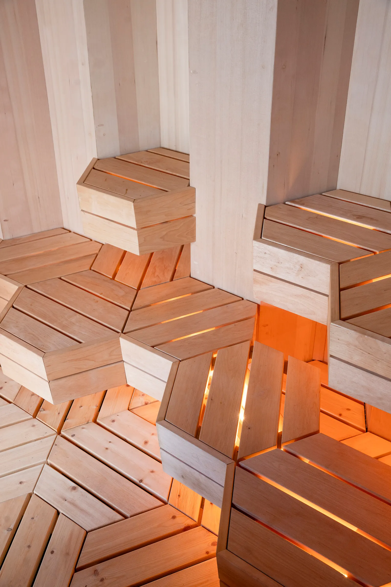 Crystal Sauna для Skellefteå: общественная инсталляция и сауна в бывшей промышленной зоне Урсвикена