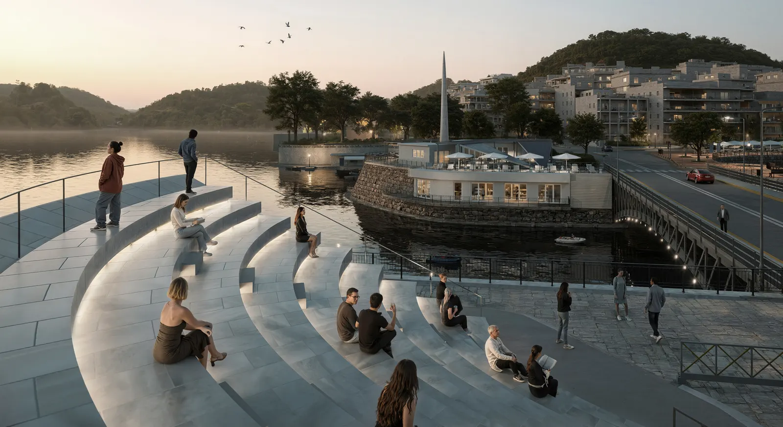 Для пешего движения: 6 нереализованных проектов от сообщества ArchDaily