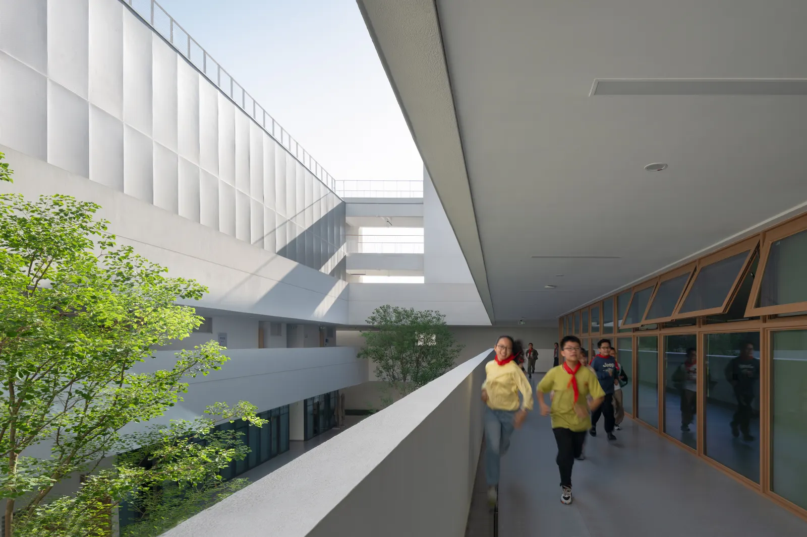 Средняя школа Chengdu Haiyang Road / Changwu Architects