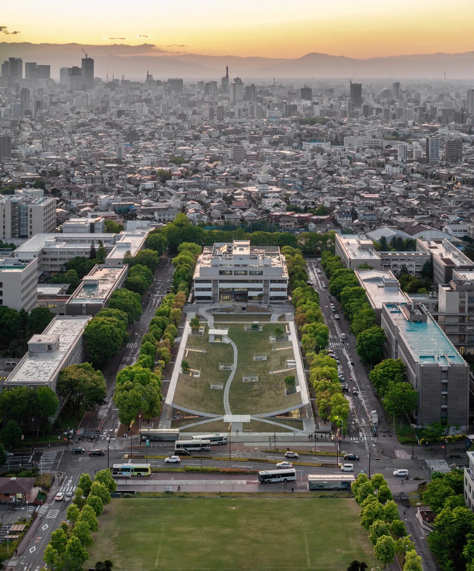 Common Nexus University / Tetsuo Kobori Architects