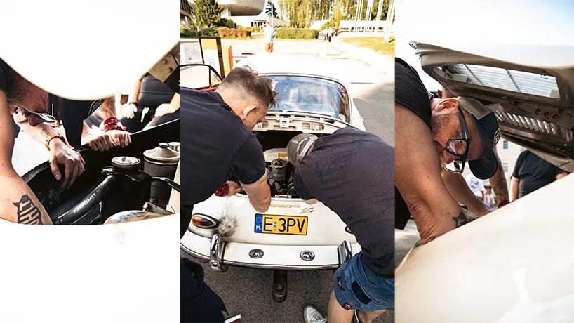 Семь Porsche, 4000 км и проект, который превращает поездку в фильм, фото и инсталляцию