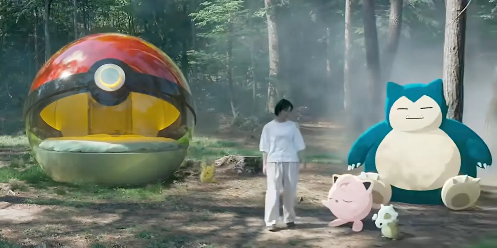 Гигантский Poké Ball станет ночным ретритом в Хоккайдо