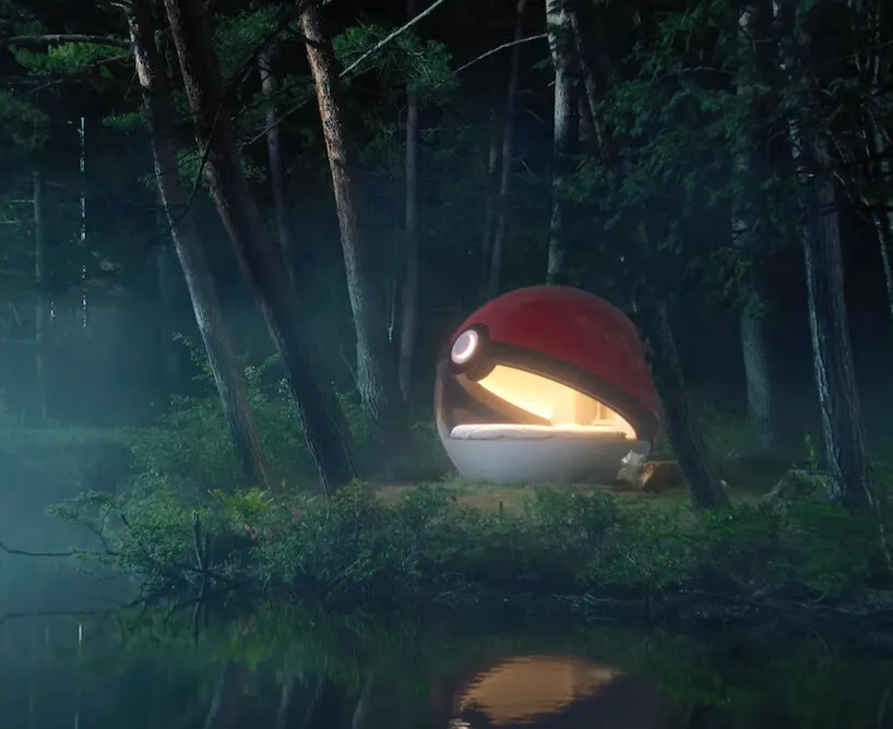 Гигантский Poké Ball станет ночным ретритом в Хоккайдо