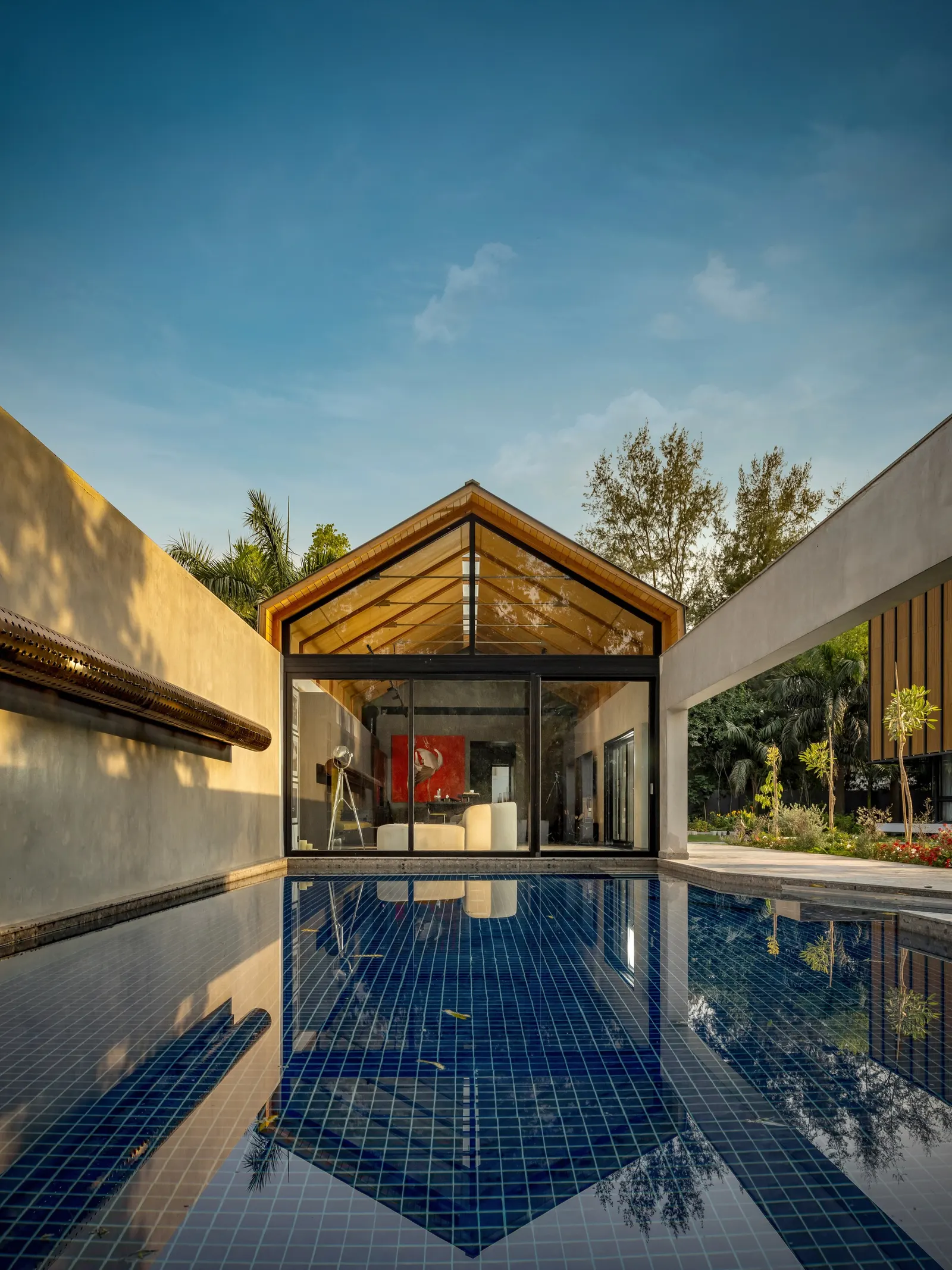 Lighthouse Residence / Architecture Discipline в Нью-Дели: дом, где свет и воздух формируют пространство
