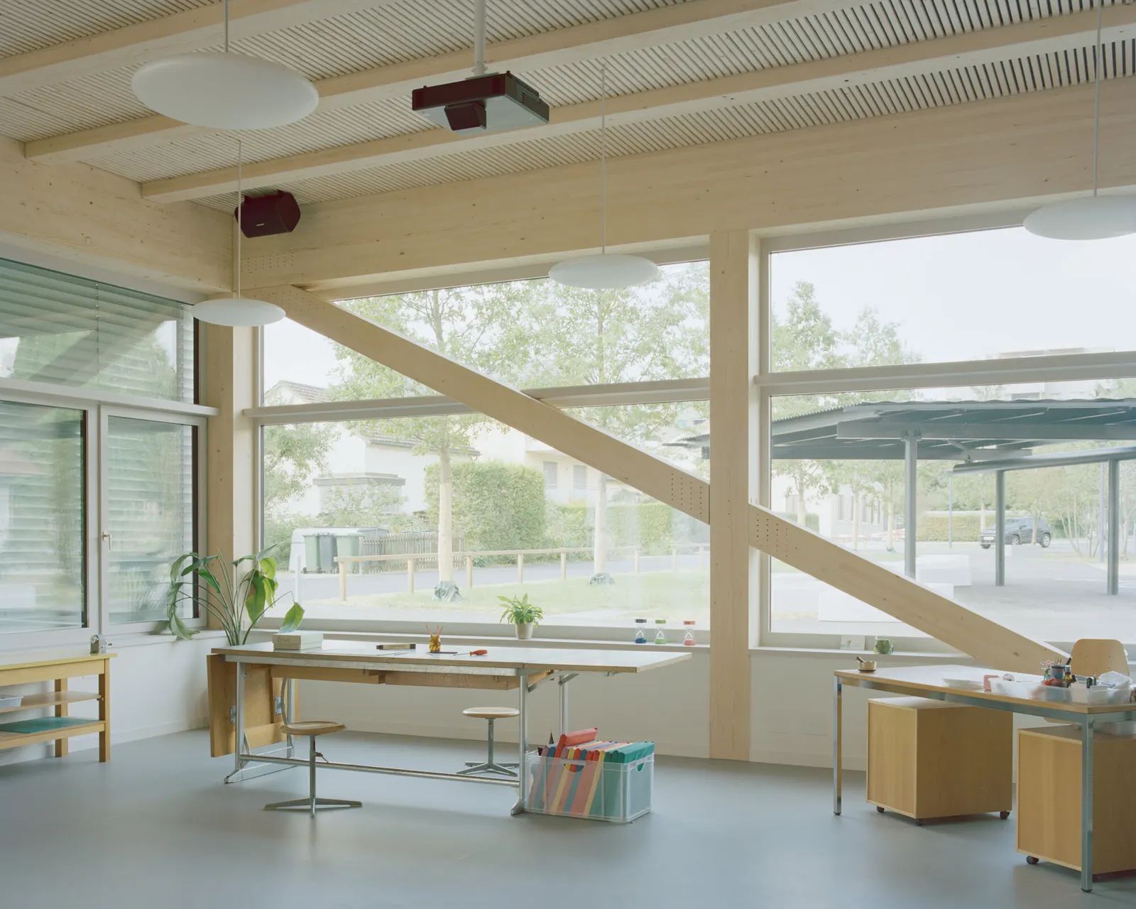 Школьное здание Bota Dürnten School Building / Lukas Raeber Architects
