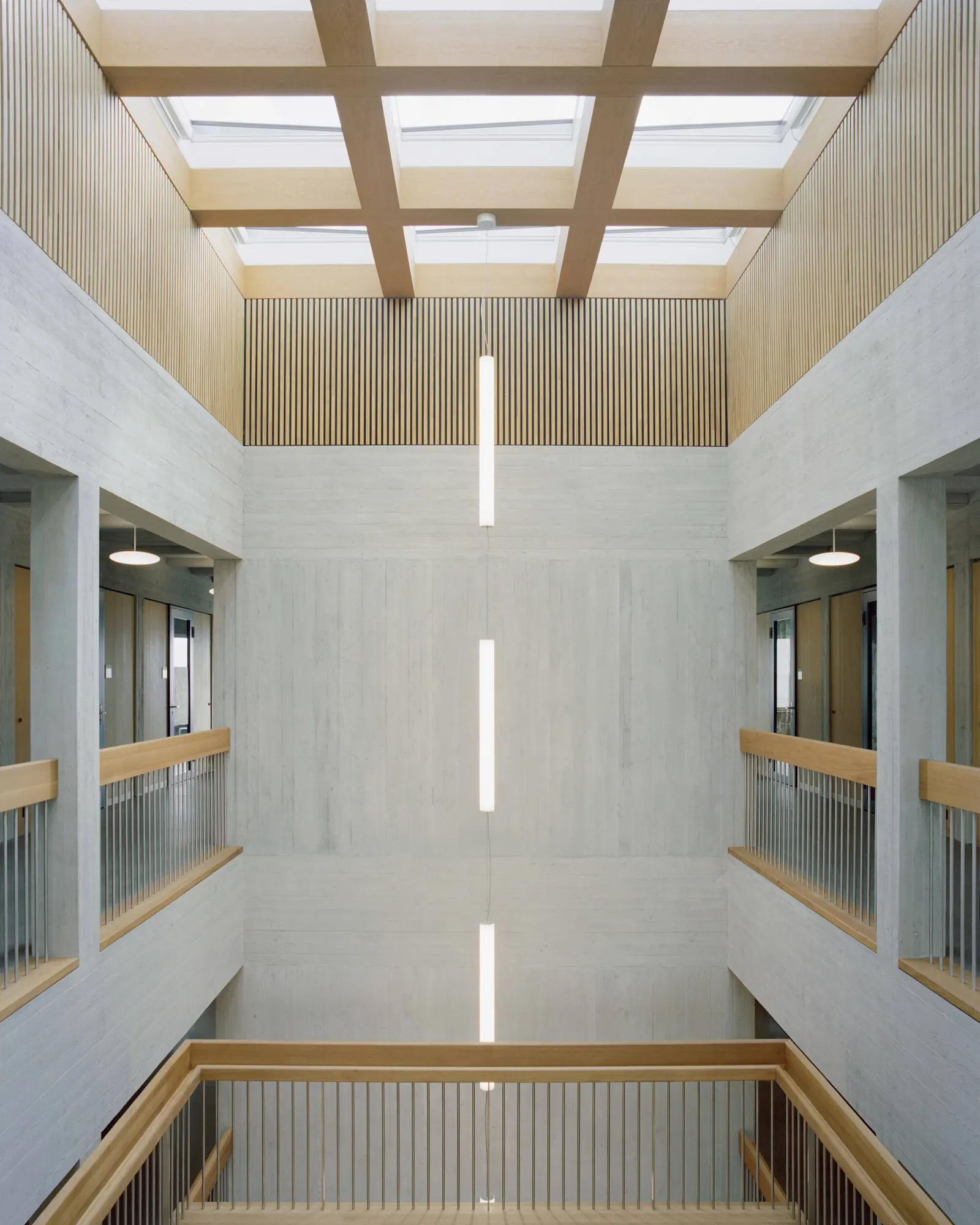 Школьное здание Bota Dürnten School Building / Lukas Raeber Architects