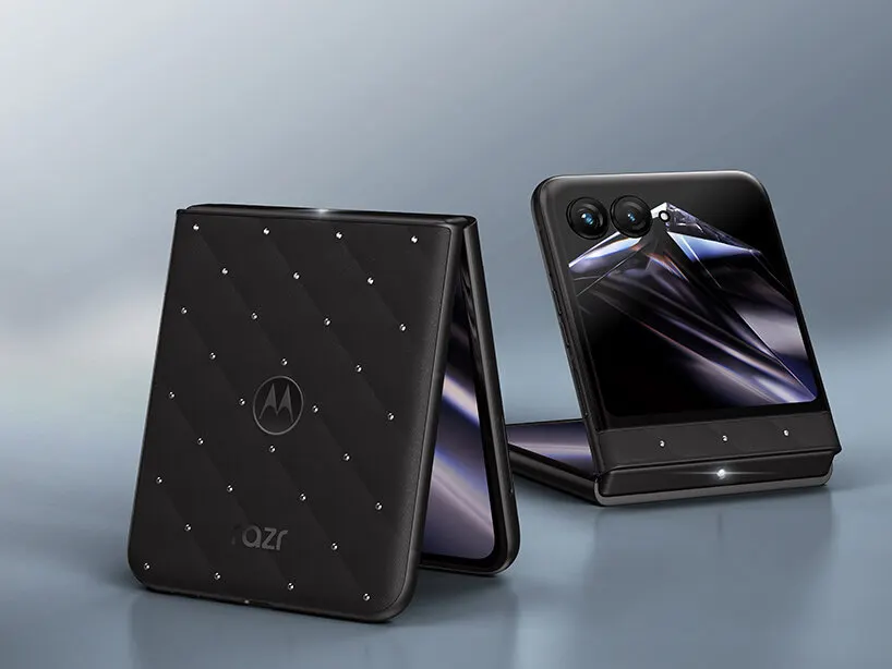 Motorola razr 2026 с кристаллами Swarovski: складной смартфон с фактурной оболочкой