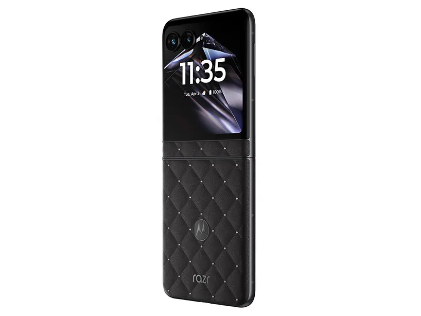 Motorola razr 2026 с кристаллами Swarovski: складной смартфон с фактурной оболочкой