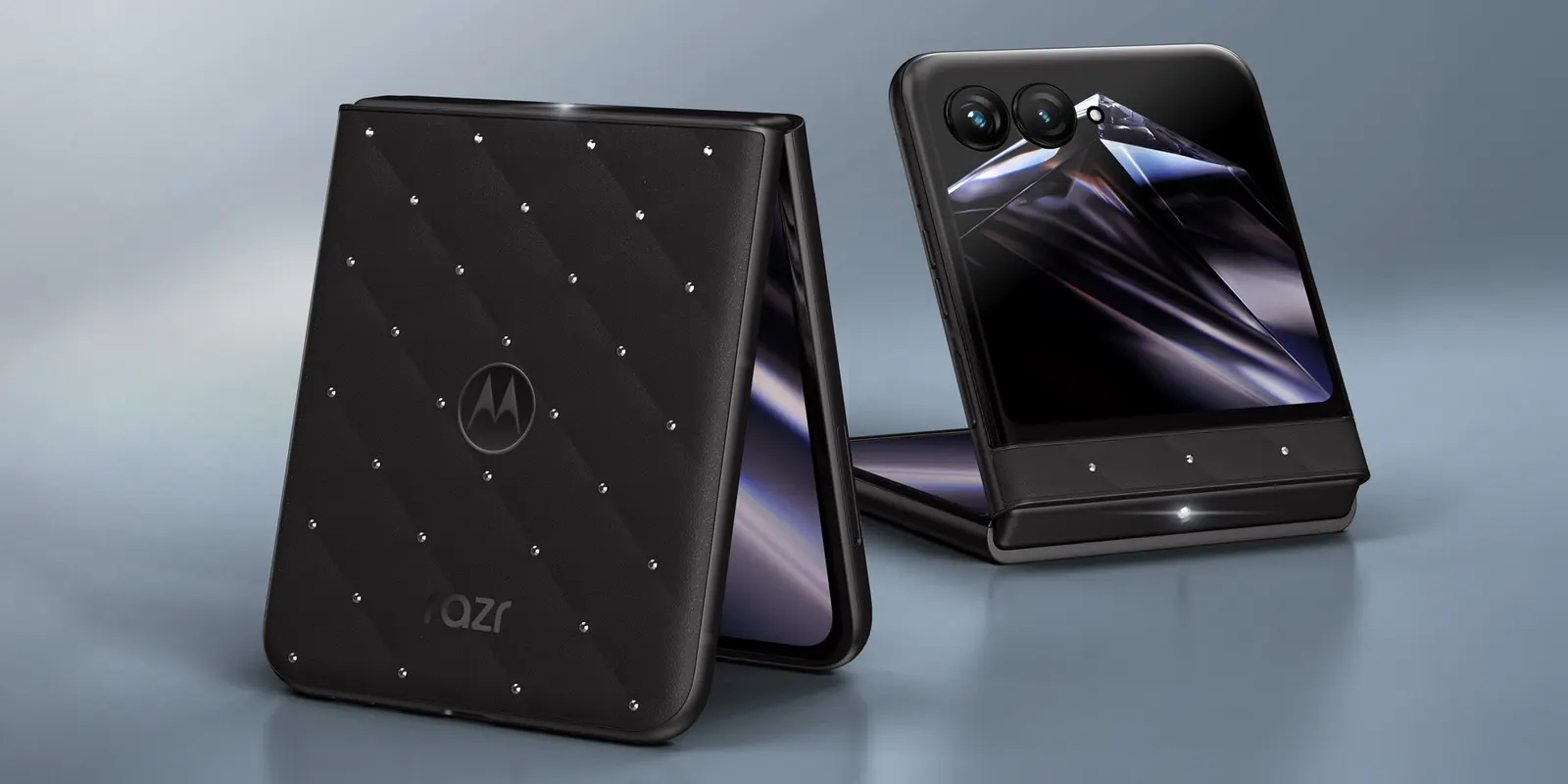 Motorola razr 2026 с кристаллами Swarovski: складной смартфон с фактурной оболочкой