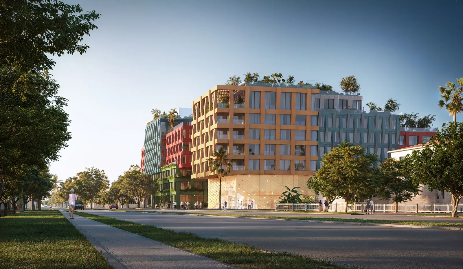 MVRDV представила WOMA — смешанный жилой и рабочий комплекс в Wynwood Norte, Майами