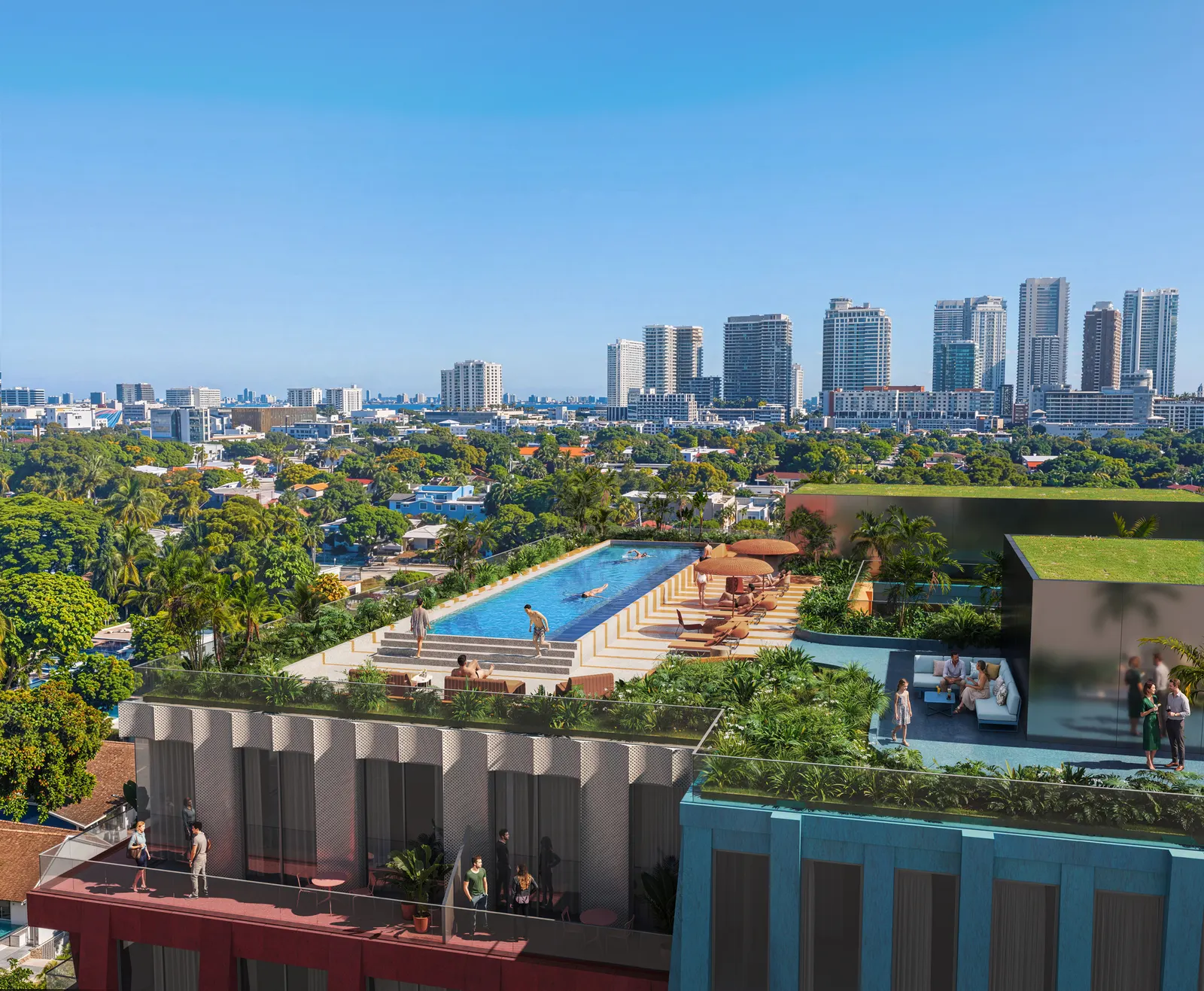 MVRDV представила WOMA — смешанный жилой и рабочий комплекс в Wynwood Norte, Майами