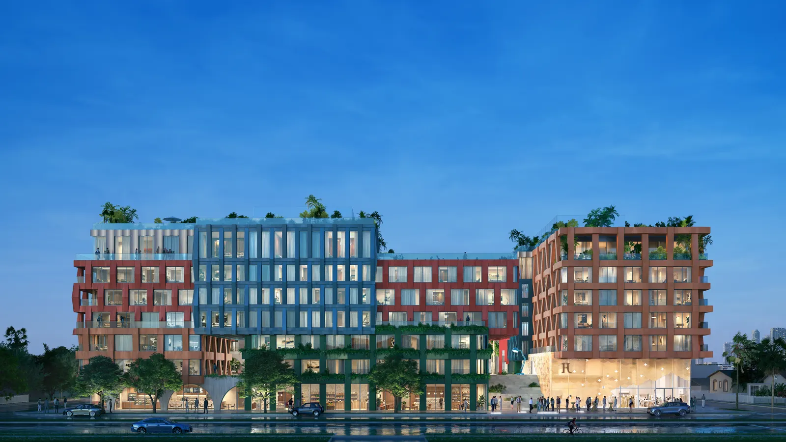MVRDV представила WOMA — смешанный жилой и рабочий комплекс в Wynwood Norte, Майами