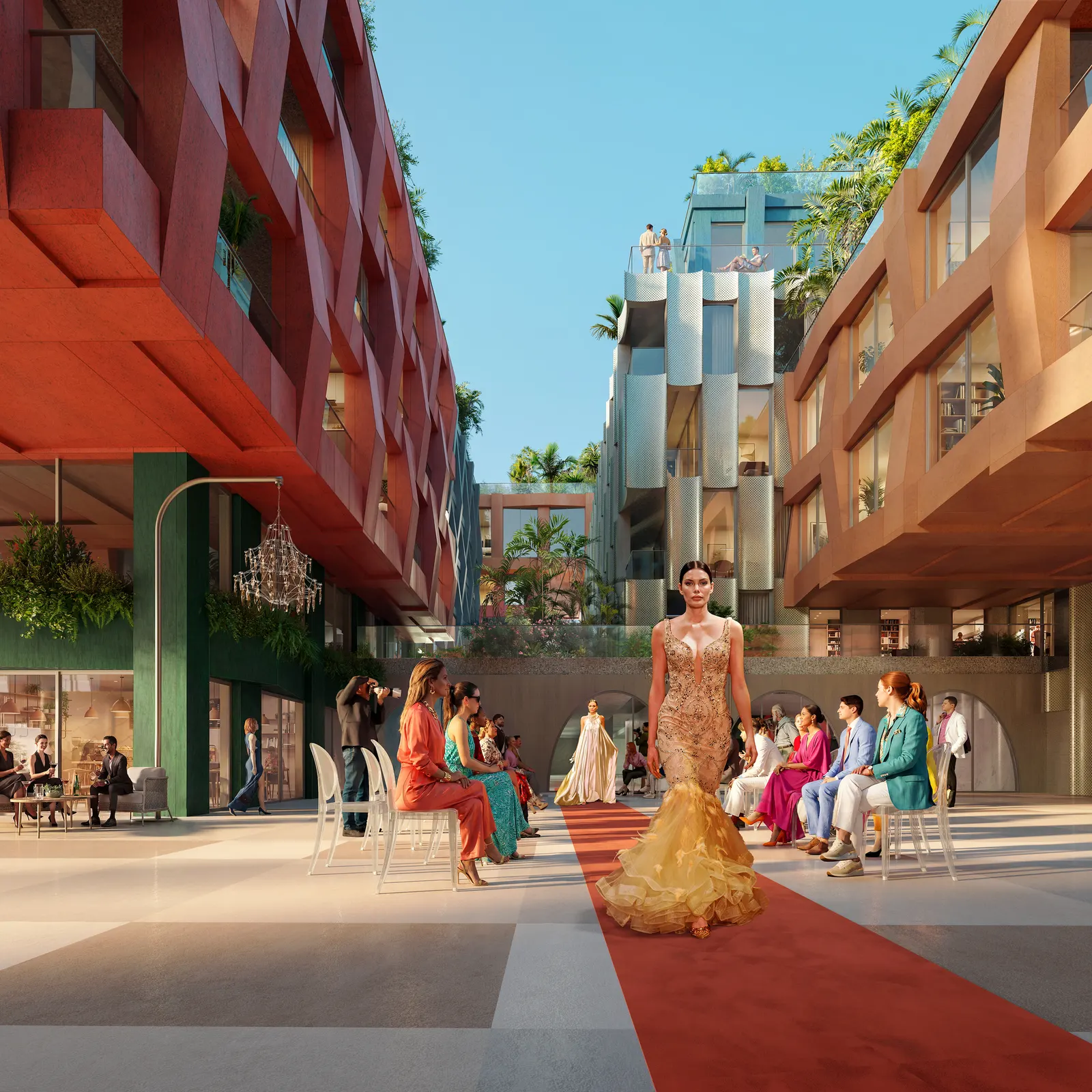 MVRDV представила WOMA — смешанный жилой и рабочий комплекс в Wynwood Norte, Майами