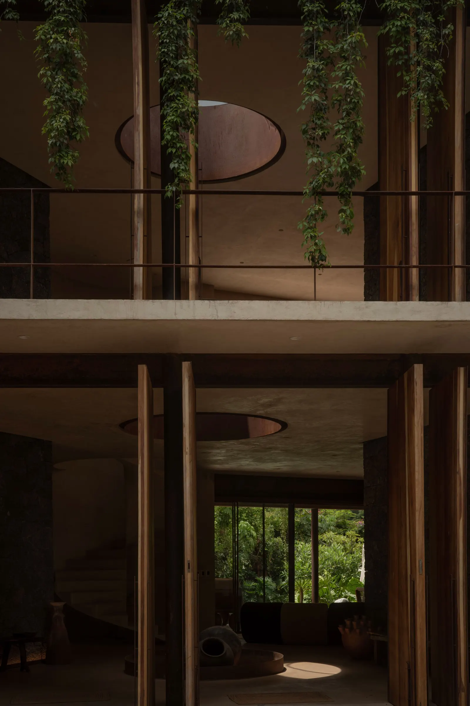 Casa Tepoztlán / DOSA STUDIO — дом, выстроенный из ландшафта Тепостлана