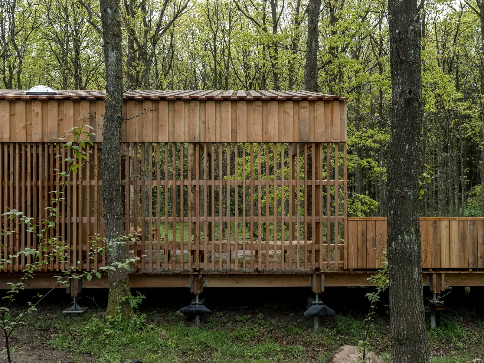 Trailcenter Rytterknægten / Matters architects
