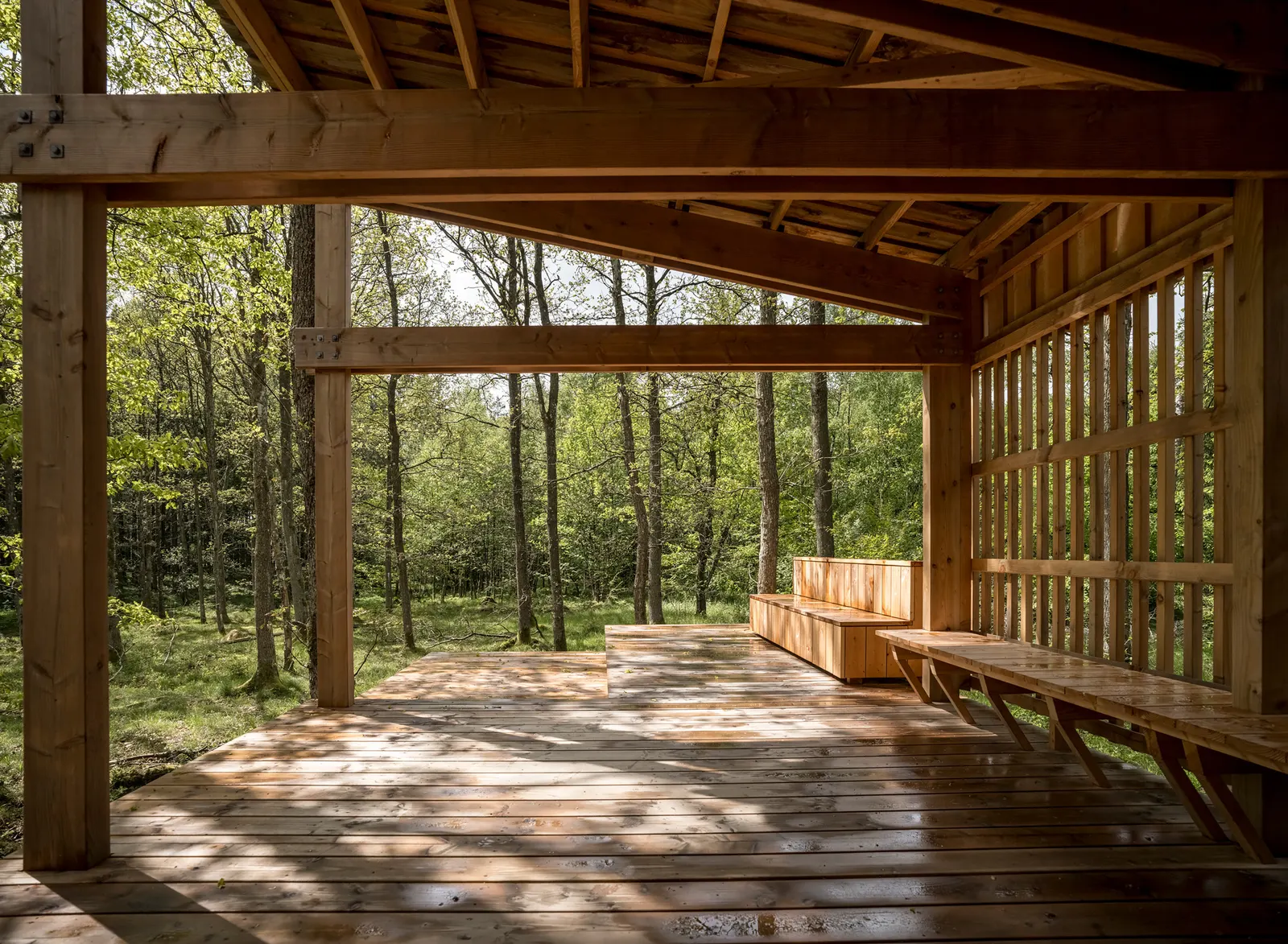 Trailcenter Rytterknægten / Matters architects