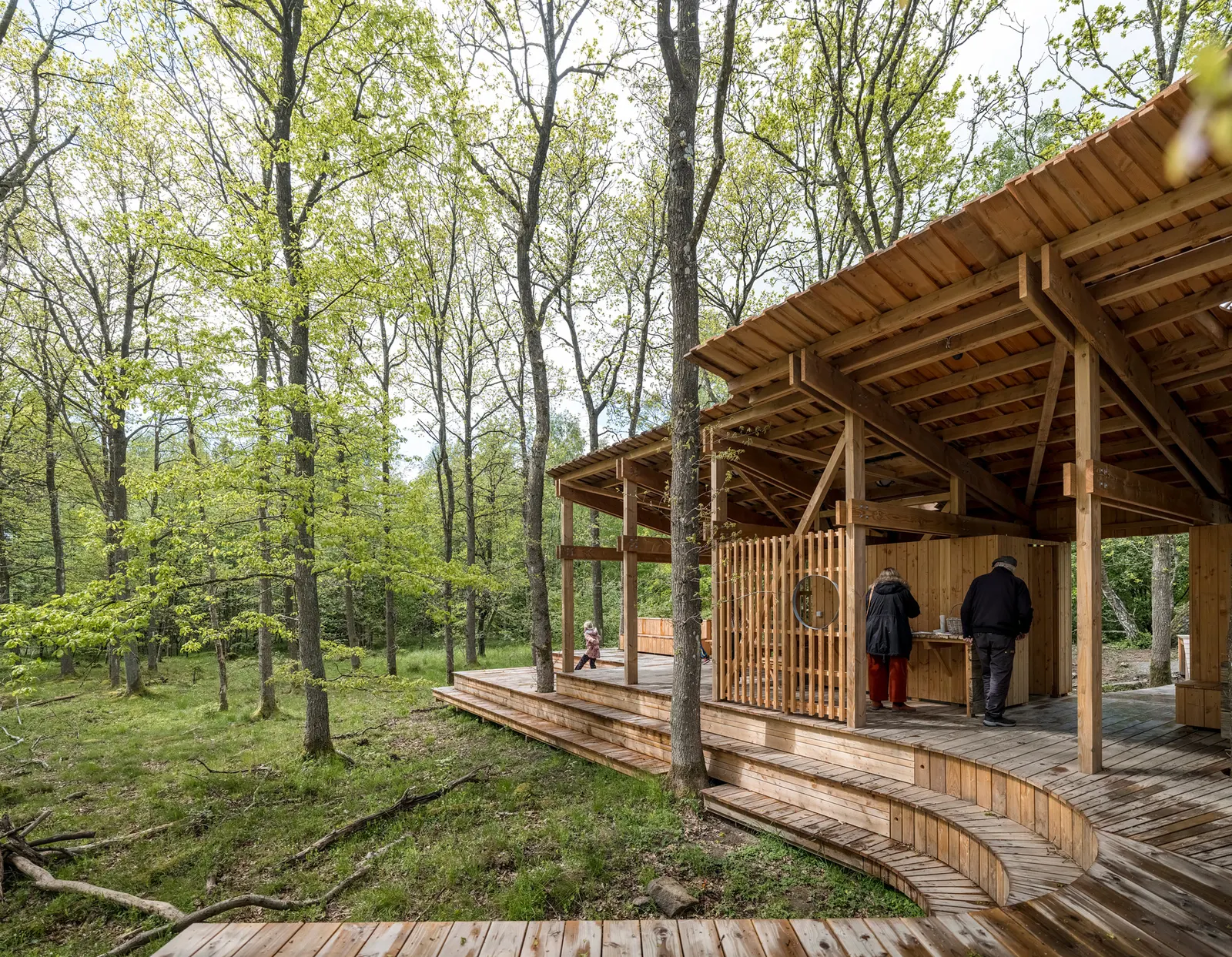 Trailcenter Rytterknægten / Matters architects