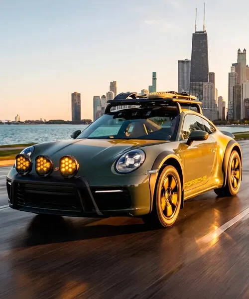 Tangent поднимает Porsche 911 на три дюйма для Urban Safari в Чикаго