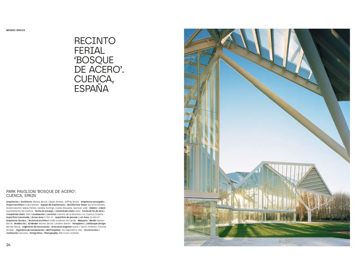 TC 175 — Moneo Brock: почти два десятилетия работ международной студии