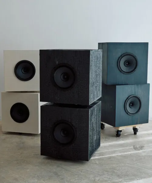 Animism Objects: коллекция громкоговорителей VOID Inc., вдохновлённая тремя японскими ремесленными традициями