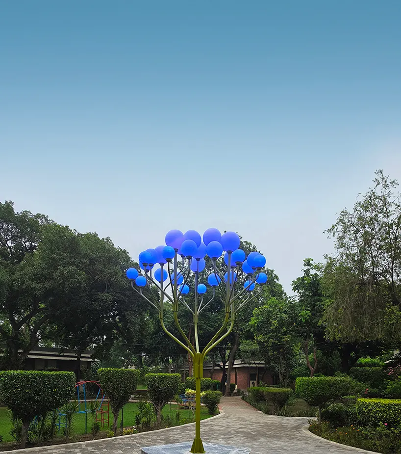 Tree of Light: световая инсталляция и место встреч в SOS Children’s Village в Лахоре