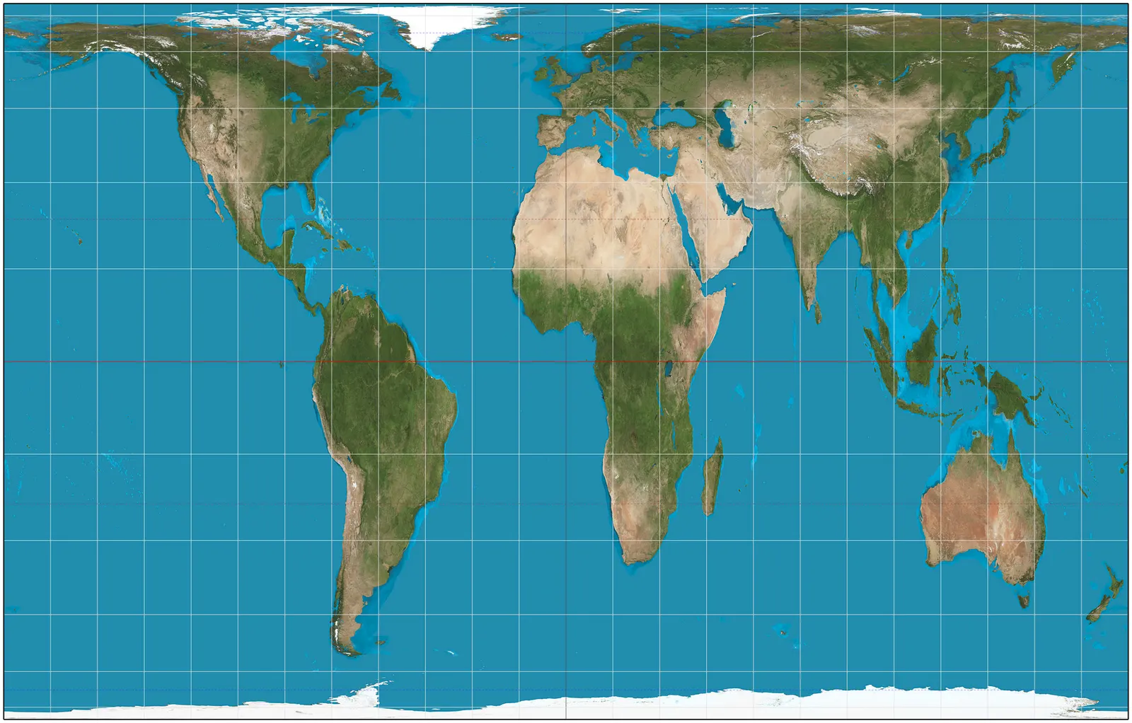Генассамблея ООН поддержала Equal Earth для более точных карт мира