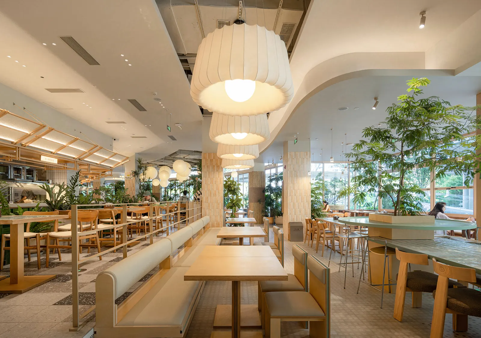 Wanhua Green Heart Food Market и Yunlang Canteen / XU Studio