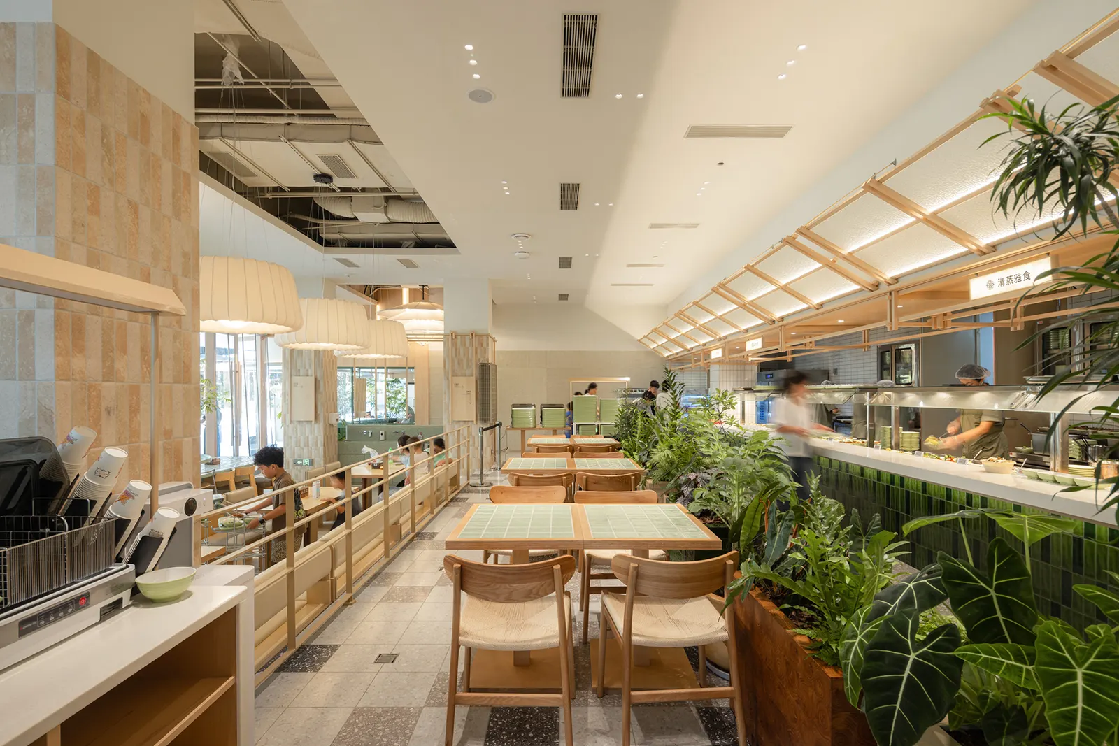 Wanhua Green Heart Food Market и Yunlang Canteen / XU Studio