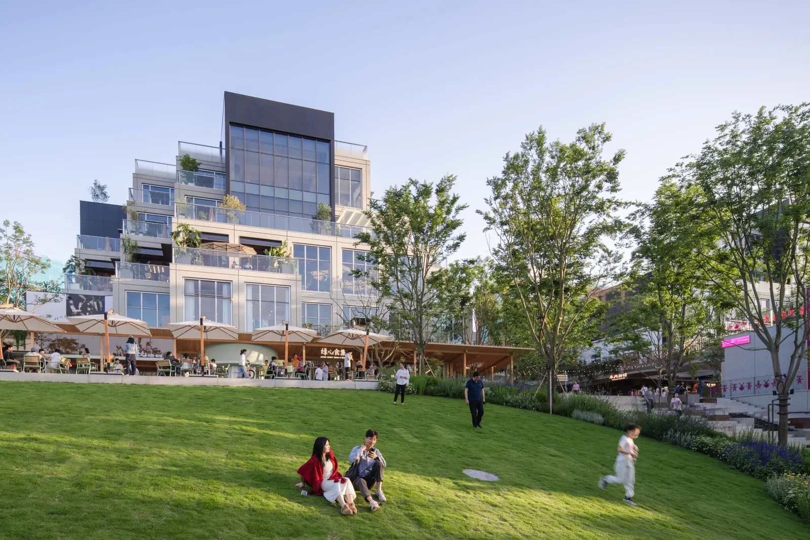Wanhua Green Heart Food Market и Yunlang Canteen / XU Studio