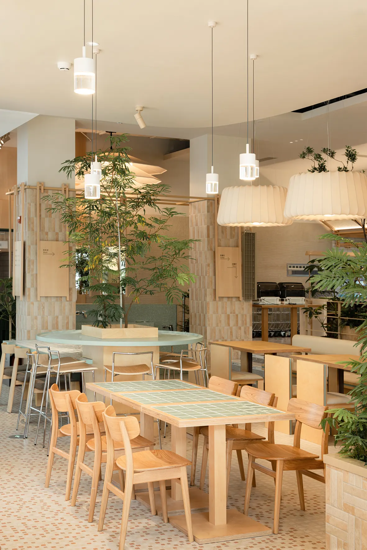 Wanhua Green Heart Food Market и Yunlang Canteen / XU Studio