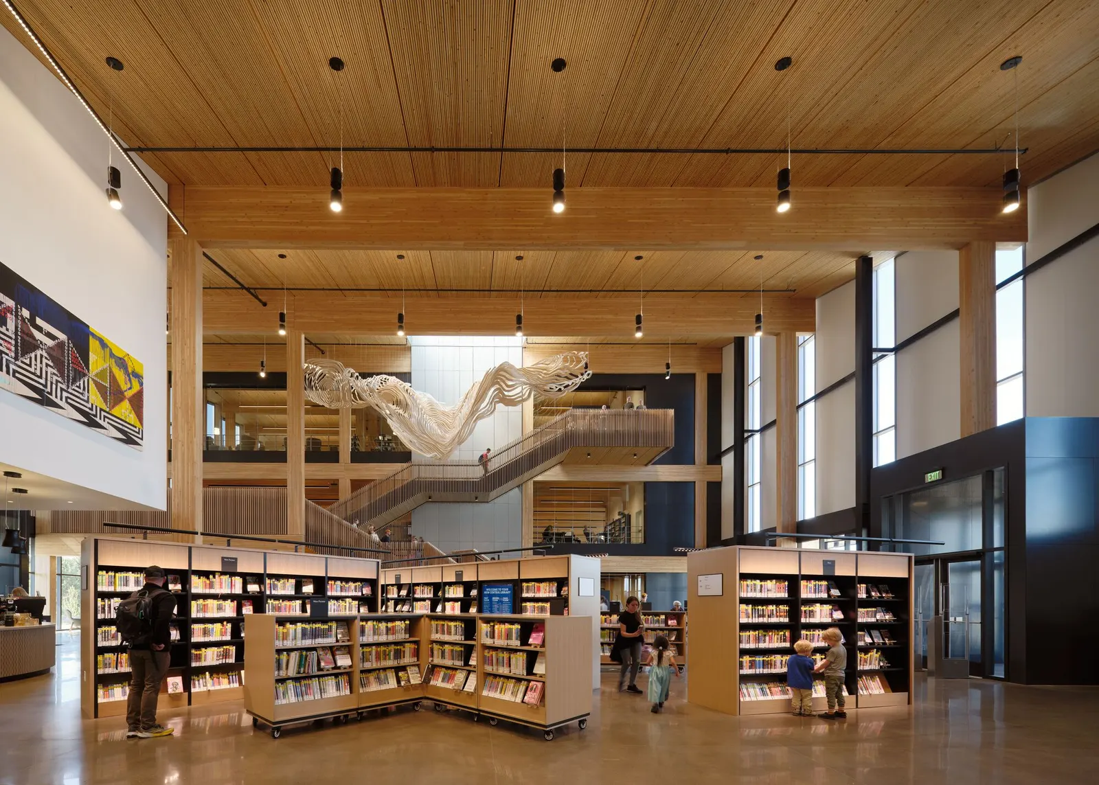 Центральная библиотека Stevens Ranch / Miller Hull Partnership + Steele Associates Architects