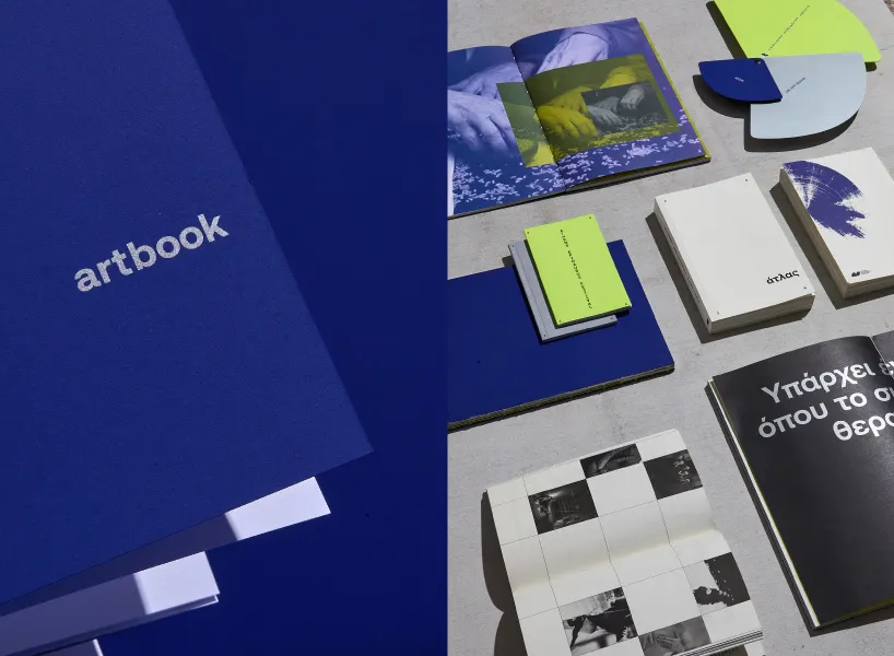 Ink traces and rotational gestures shape visual identity for Athens Epidaurus Festival by Polkadot Design
