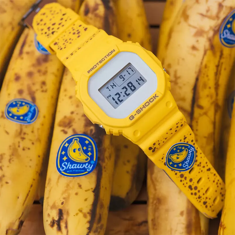 BAIT превратила G-SHOCK DW5600 в «спелый банан»