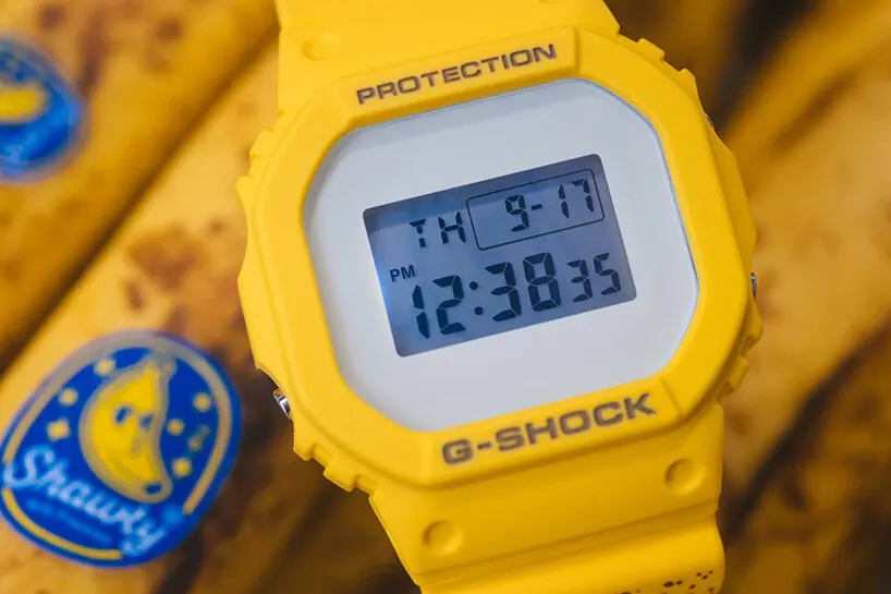 BAIT превратила G-SHOCK DW5600 в «спелый банан»