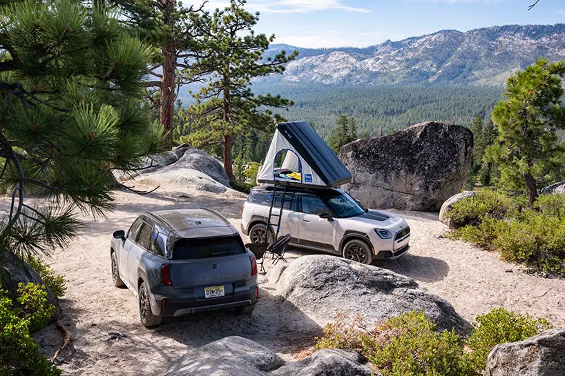 MINI Countryman Untamed Edition получил лифт подвески, внедорожные шины и палатку на крыше