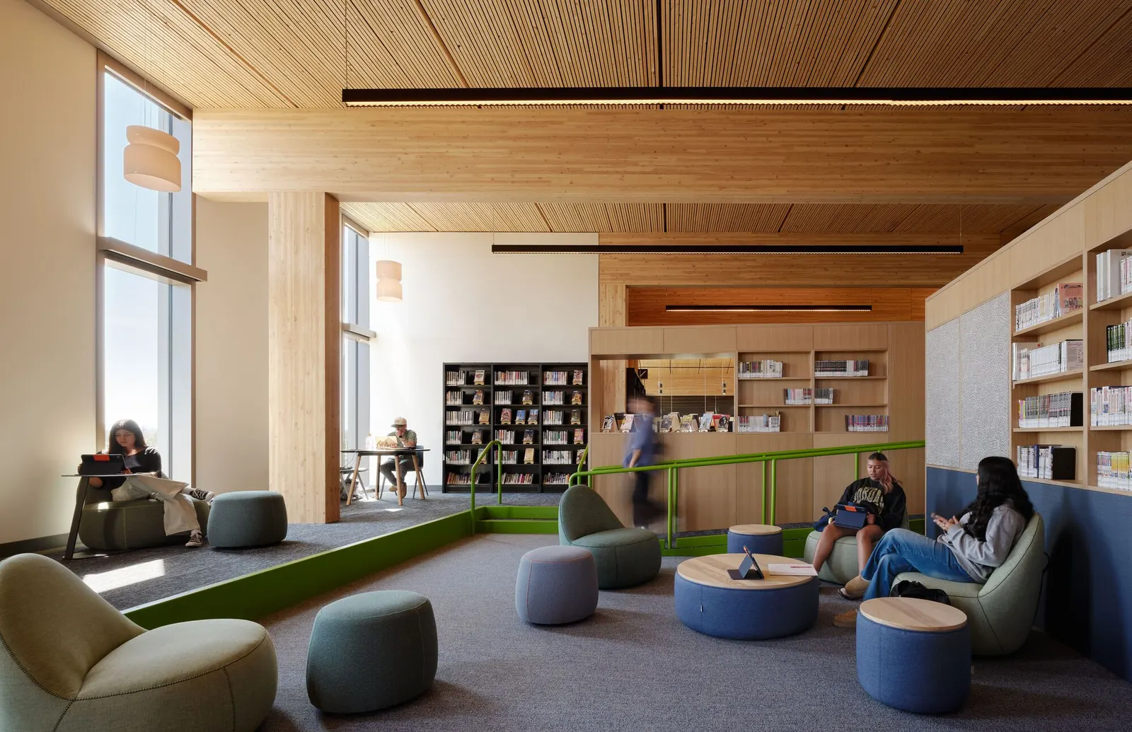 Центральная библиотека Stevens Ranch / Miller Hull Partnership + Steele Associates Architects