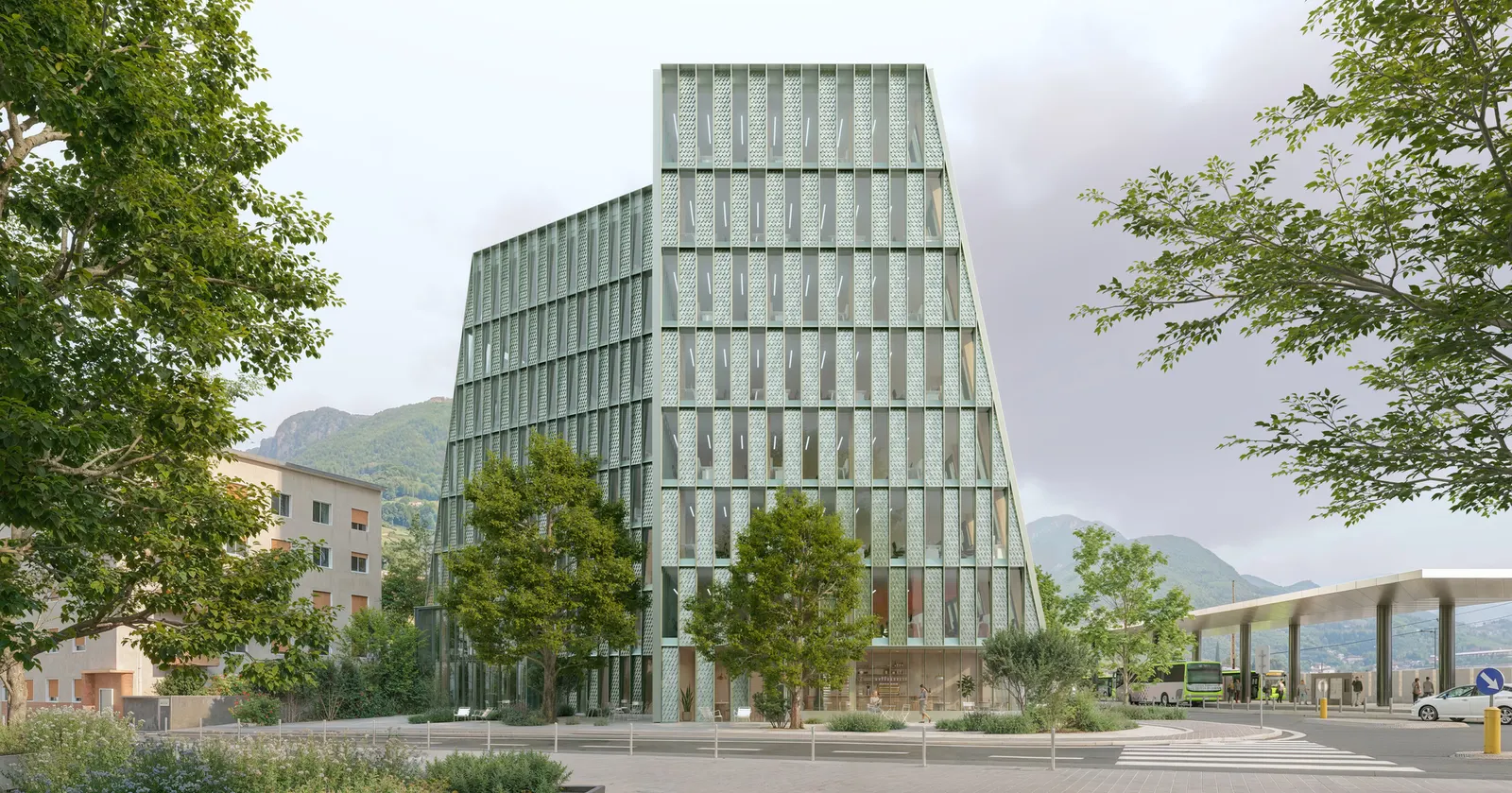 Расширение Fondation Beyeler и реставрация первой Carnegie Library в Бруклине: обзор недели