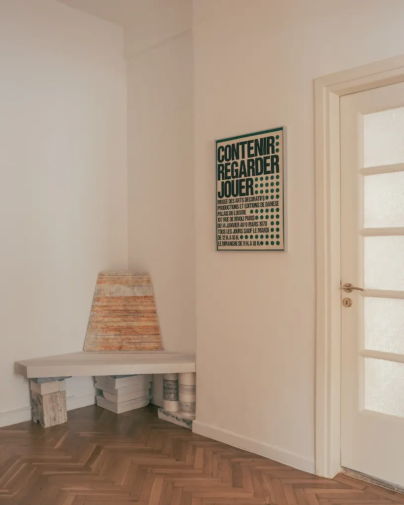 Cypress, marble and rippled glass reshape a Kolonaki apartment into Local Local’s first permanent studio