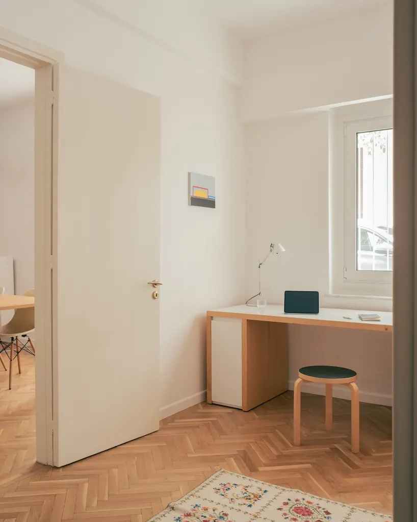 Cypress, marble and rippled glass reshape a Kolonaki apartment into Local Local’s first permanent studio