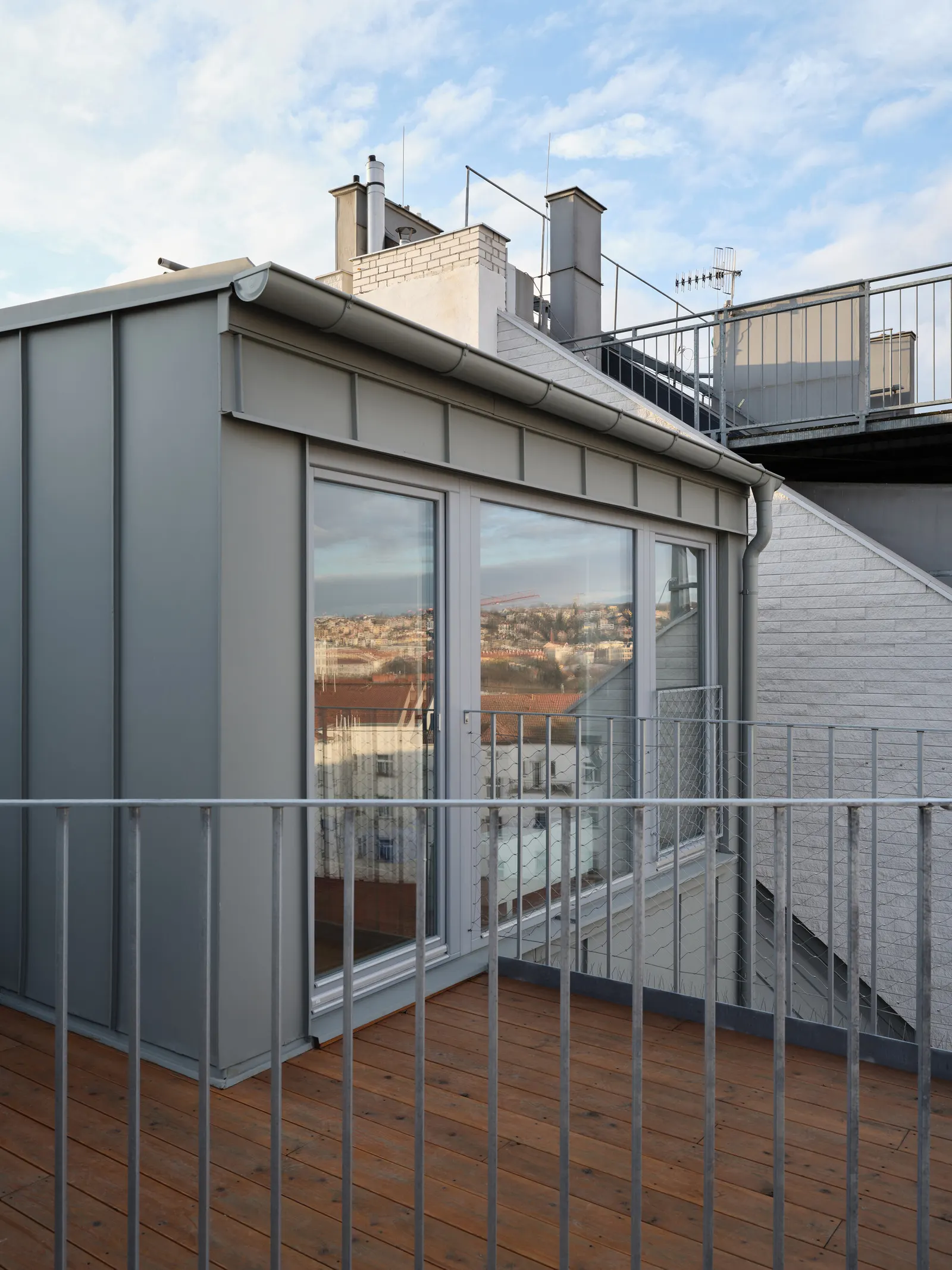 Harfa Rooftop Extension / matěj šebek architekti