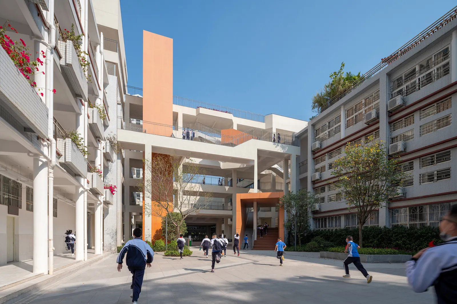 Кампус школы Hongling Middle School Shixia / Tumushi Architects