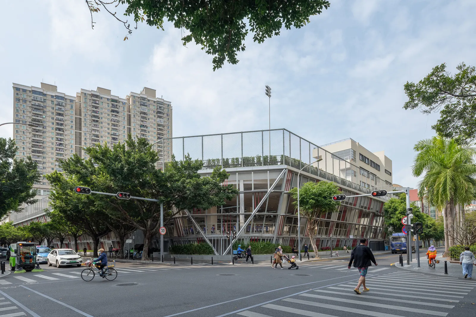 Кампус школы Hongling Middle School Shixia / Tumushi Architects