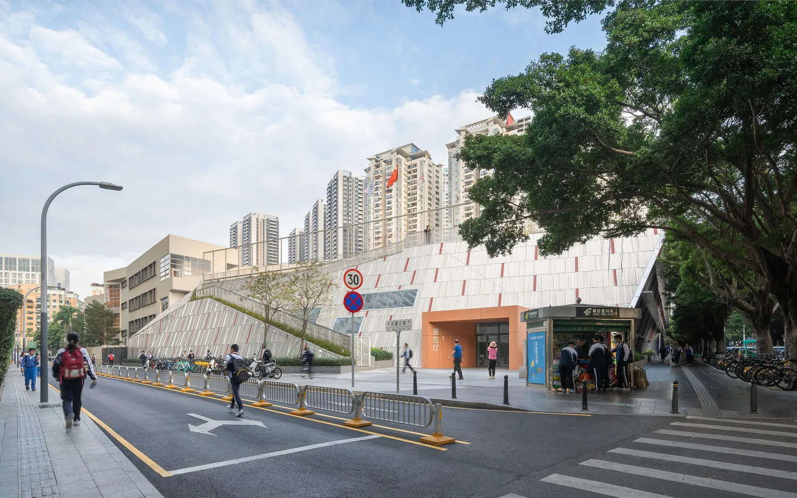 Кампус школы Hongling Middle School Shixia / Tumushi Architects