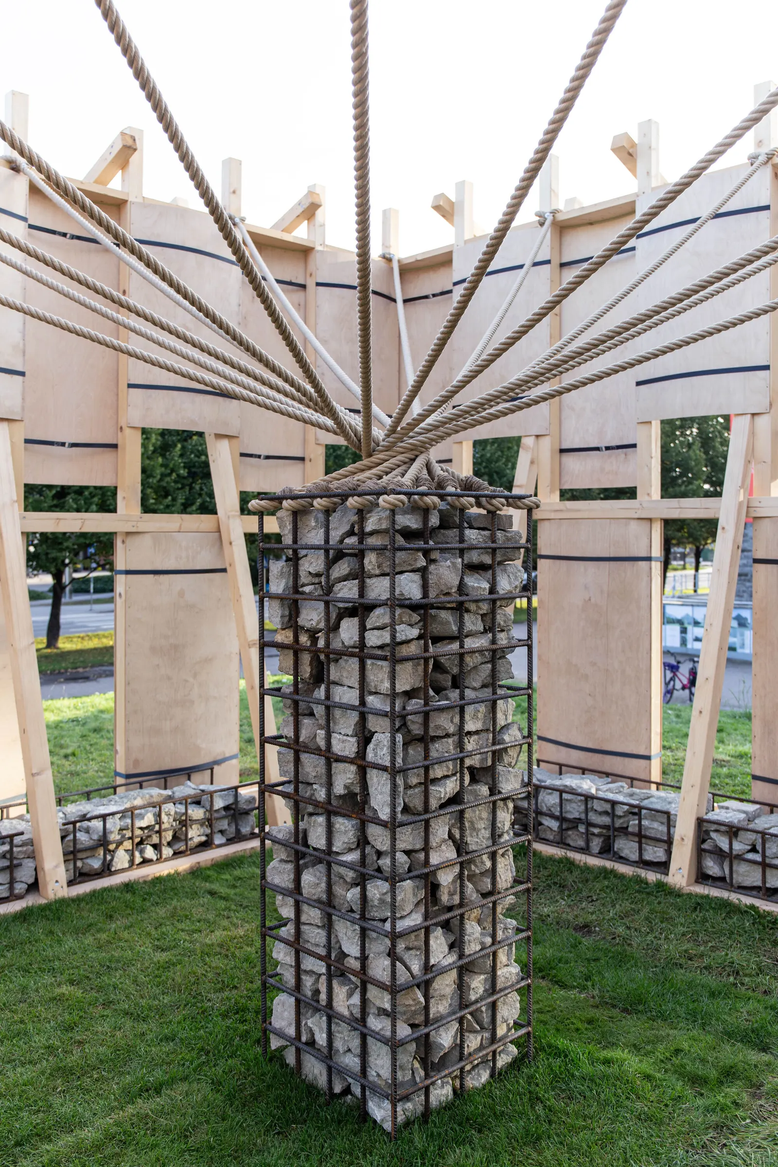 RESONANCE — инсталляция Таллиннской архитектурной биеннале от Aru Ma-Architects
