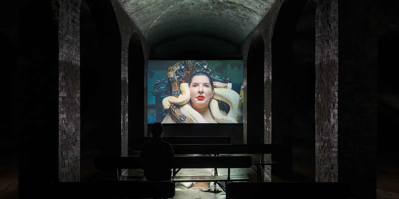 Marina Abramović: Seven Deaths в подземной цистерне Cisternerne в Копенгагене
