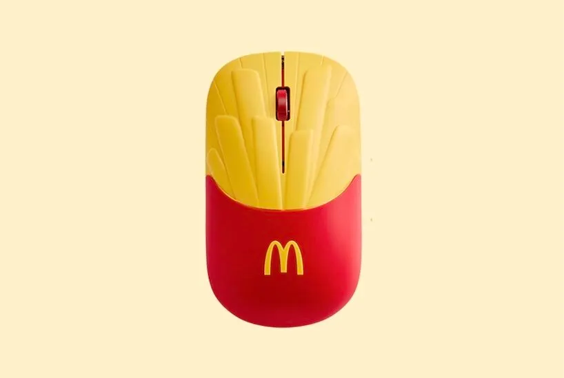 McDonald’s China и Lenovo превратили переработанные игрушки Happy Meal в беспроводную мышь в форме картофеля фри
